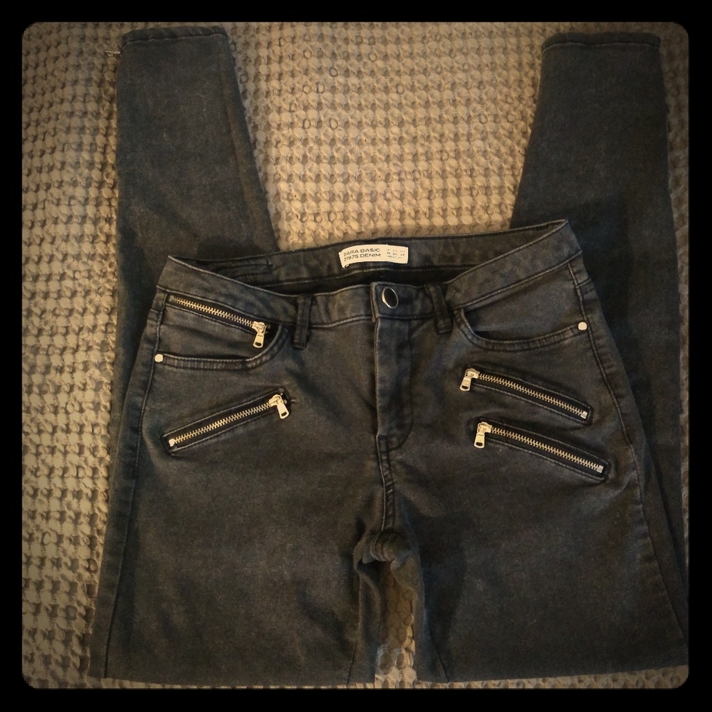 Zara Basic Z1975 Denim -Skinny ankle length jeans